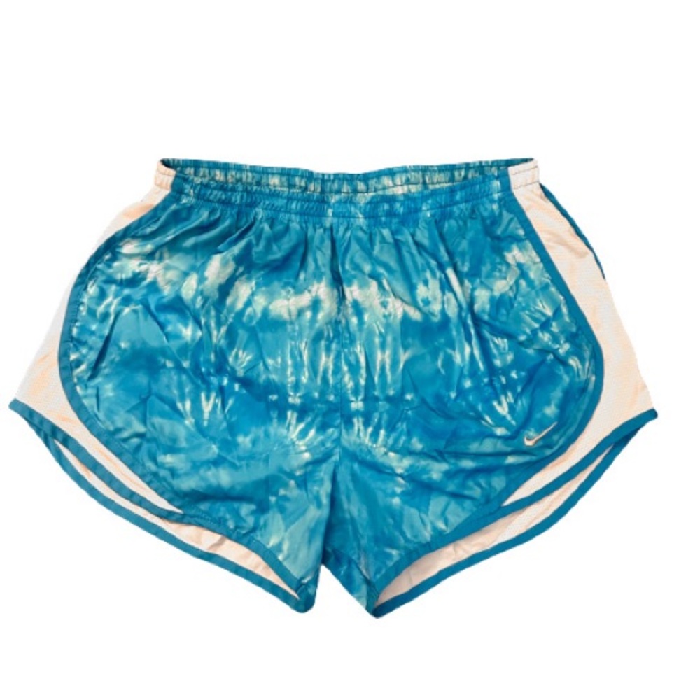 Nike Women’s Blue Tie Dye Running Shorts Size Medium